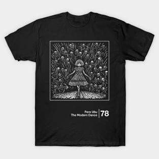 Pere Ubu / Graphic Design Fan Artwork T-Shirt